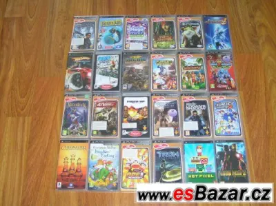 Prodám hry na PSP