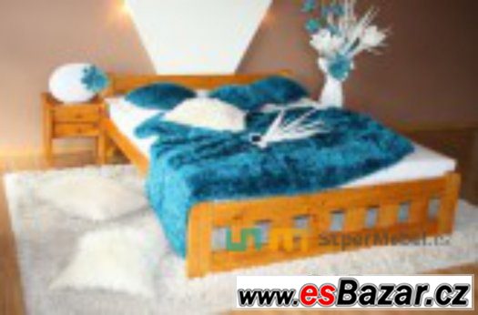 Postel Nikola + matrace+rošt 3490,- – fotografie 3