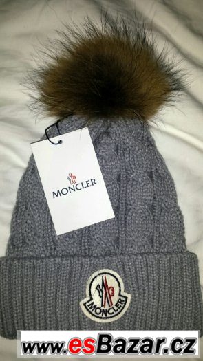 Moncler nová čepice s bambulí – fotografie 3