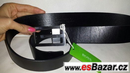 Hugo Boss 100% kožený pásek – fotografie 4