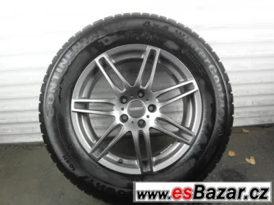 Audi Q5 - 17" alu kola - 5x112 - ET 35 - Zimní pneu