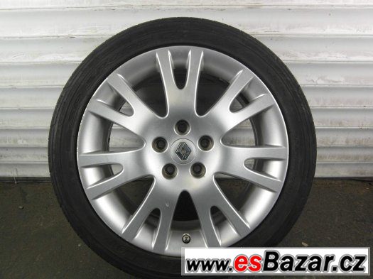 Renault Laguna - Originální 17" alu kola - ET 50 - 5x108 – fotografie 2