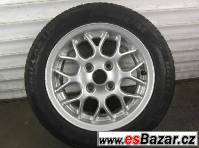 Ford Fiesta - 14" originální alu kola - 4x108 - Letní pneu