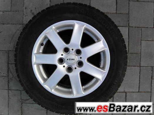 16" alu kola disky - 5x120 - ET 20 - Letní 205/65R16C – fotografie 1