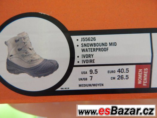 nové boty Merrell vel.40/41 – fotografie 1
