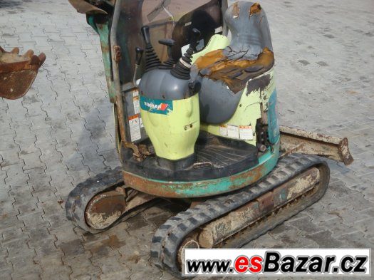 Pásový minibagr Yanmar B1U s hmotností 980 kg – fotografie 5