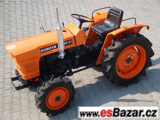 Japonský malotraktor Kubota L1500 DT, 4x4,  TOP STAV – fotografie 1