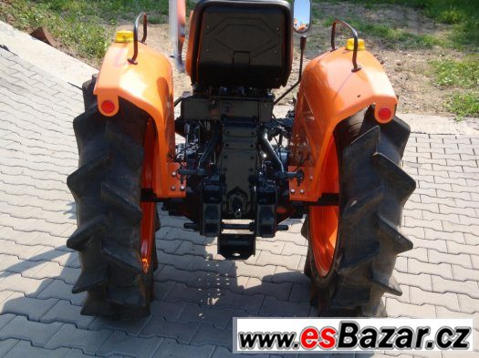 Japonský malotraktor Kubota L1500 DT, 4x4,  TOP STAV – fotografie 2