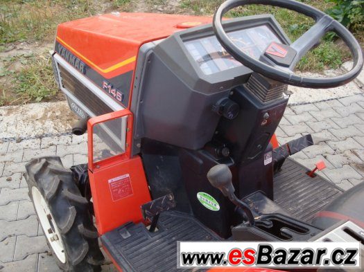 Malotraktor Yanmar F145, 14 Hp, pohon 4x4, tříválec – fotografie 5