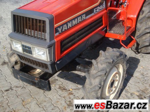Malotraktor Yanmar F24D s výkonem 24 Hp, 4x4, tříválec – fotografie 4