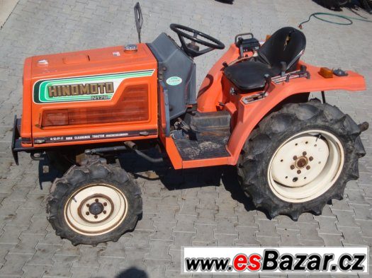 Malotraktor Hinomoto s výkonem 17 Hp, typ N179, 4x4 – fotografie 1