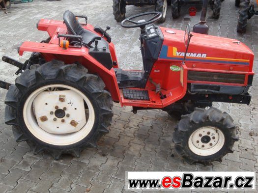 Traktor Yanmar F17D, 4x4, 17 Hp, tříválec – fotografie 3