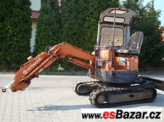 Minibagr HITACHI EX20UR, rypadlo 2000 kg – fotografie 1