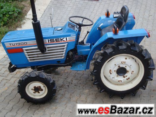 Malotraktor ISEKI TU1900, 4x4, 19 Hp, tříválec – fotografie 1