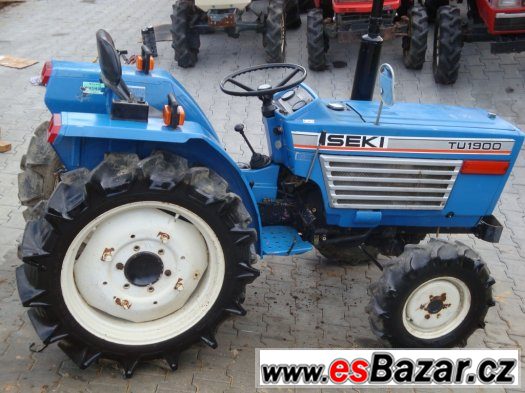 Malotraktor ISEKI TU1900, 4x4, 19 Hp, tříválec – fotografie 3