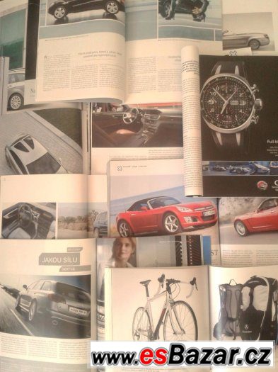 Auto magazíny světových značek a další časopisy – fotografie 1