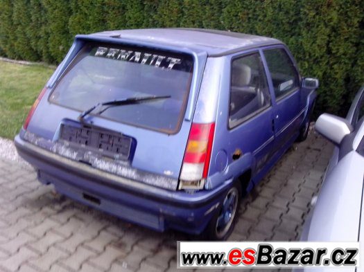 Renault R5 1,7GTE, 3dv, r.v. 1987 – fotografie 2