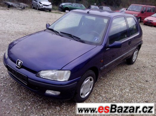 Peugeot 106 1,1i, 44kw, r.v. 1998, dovoz SRN – fotografie 1