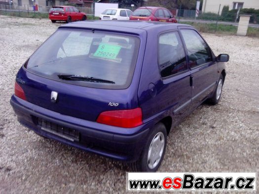 Peugeot 106 1,1i, 44kw, r.v. 1998, dovoz SRN – fotografie 3