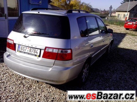 Kia Carens FC 1,8i, 93kw, r.v. 2004, koupeno nové v ČR – fotografie 2