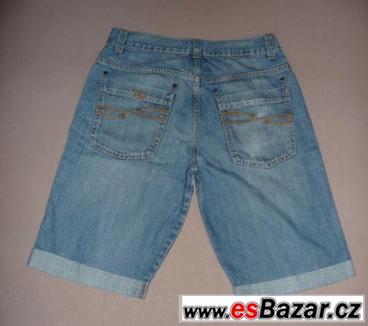 Džínové pánské kraťasy zn. Celio Jeans - vel.S/M – fotografie 2