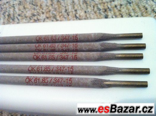 Nerezové elektrody OK 61,85 - 3,2x350mm, hmotnost 4,2kg – fotografie 2
