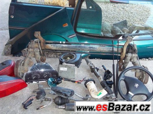 Prodám náhradní díly Peugeot 106.,r. v. 2000 – fotografie 1