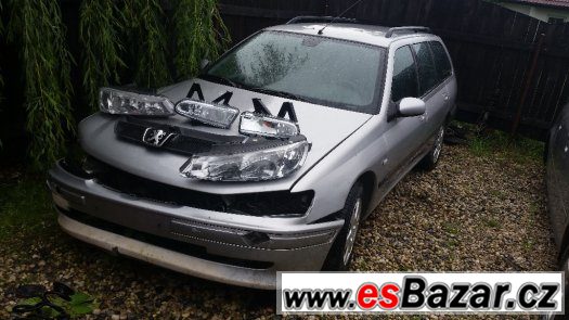 Prodám náhradní díly Peugeot 406, 1,9 TD, 66 KW, r. v. 2000 – fotografie 1