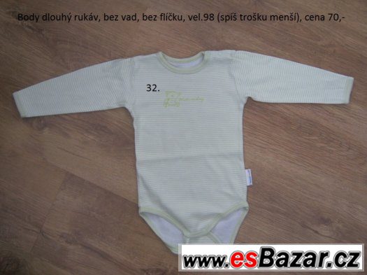 Body dlouhý rukáv – fotografie 1