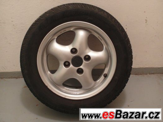 Alu disky 14" ARC 4x108mm + 2ks pneu – fotografie 1
