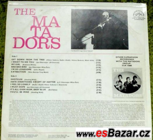 THE MATADORS-The Matadors (mono) ZADÁNO – fotografie 3