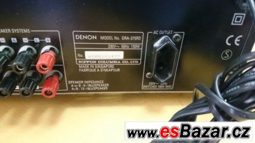 Denon DRA-375RD zesilovač – fotografie 5