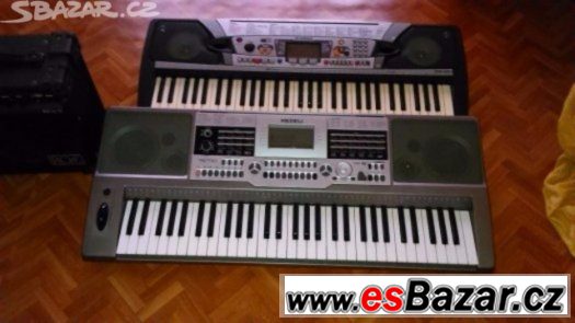 prodam 2xel.klavesy znacky medeli,usb,sd karta.a yamaha 280n – fotografie 1