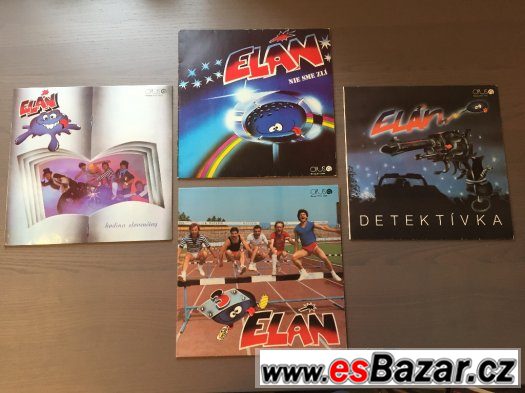 4x Elán Vinylové desky LP - TOP STAV - Nie sme zlí... – fotografie 1