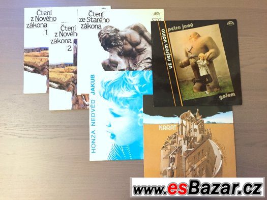 Sada 6 Vinylových desek LP - TOP STAV – fotografie 1