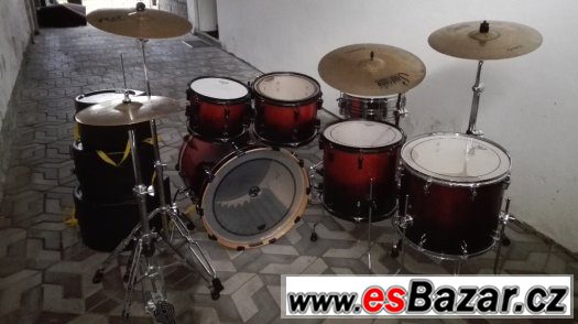 Sonor 3007 + vintage Pearl snare + Hardcase – fotografie 2