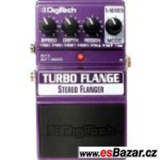 PEDÁLOVÝ EFEKT - DIGITECH TURBO FLANGE – fotografie 1