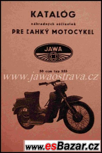 Brožury k Československým motocyklům JAWA – fotografie 1
