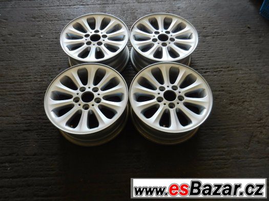 Alu kola originál BMW BORBET rozteč 5x120 6,5Jx16xEH2 ET28 – fotografie 1