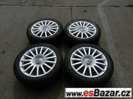 Alu Kola originál AUDI rozteč 5x112 8Jx17H2 ET48 – fotografie 2