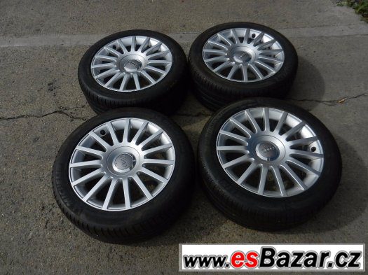Alu Kola originál AUDI rozteč 5x112 8Jx17H2 ET48 – fotografie 5