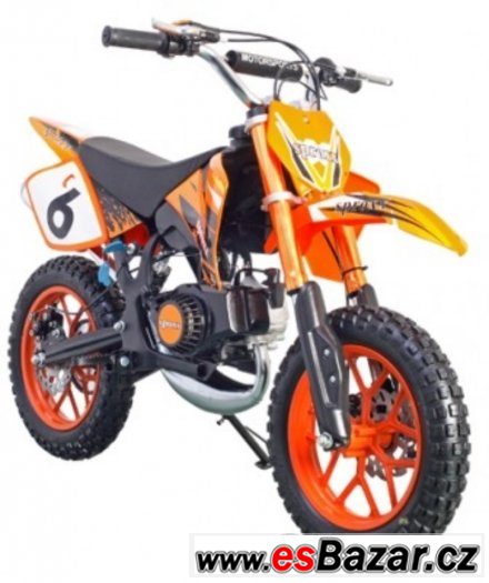 Minicross YMH49ccm červená zabalená záruka 24 měsíců – fotografie 4