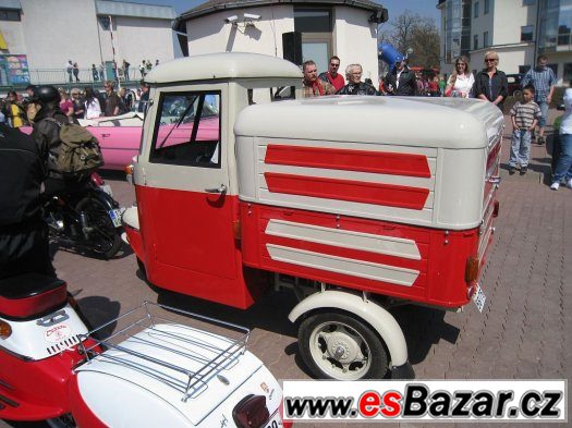 Skutr ČZ 175 - horní kryt korby – fotografie 1
