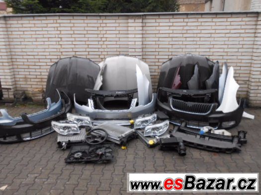 Skoda Superb 2,3, Dily Predek Airbag.sada Chladice Dvere – fotografie 1