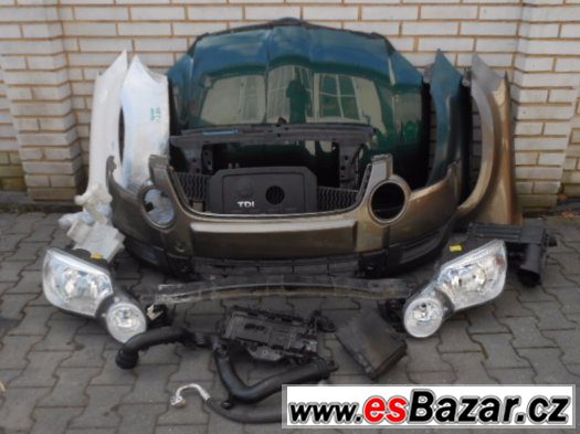 Skoda Yeti Dily Predek Airbagova Sada Chladice Dvere – fotografie 2