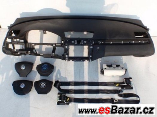 Volkswagen Passat B-6 Dily na Predek Airbagy Chladice Dvere – fotografie 5