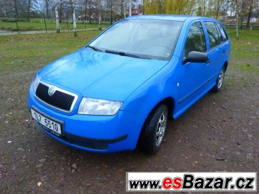 Škoda Fabia combi 1.2 htp 47kw, r.v. 2003 – fotografie 1