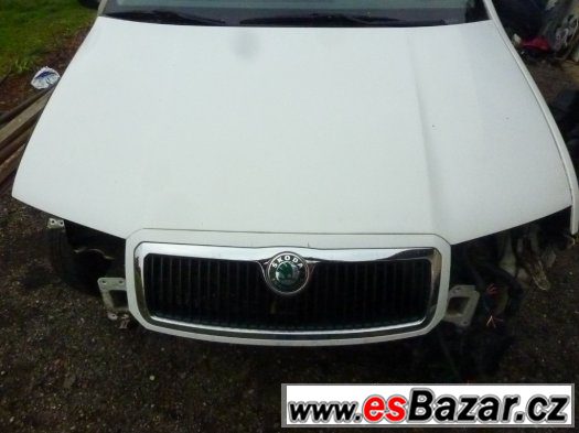 Škoda Fabia 1 - kapota, nárazník – fotografie 1
