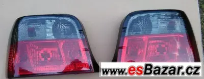 BMW e36 Compact - Zadní světla červenočerné