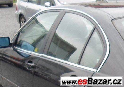 BMW e46 - Chrom paket - chromvané lišty + ledviny – fotografie 1